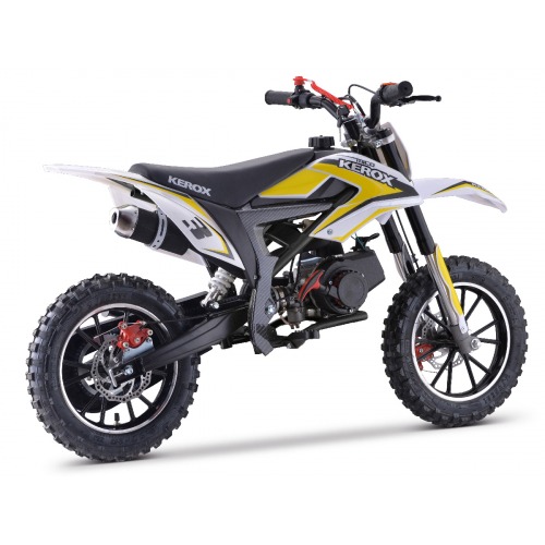 Pocket cross 50cc enfant KEROX Mico JAUNE