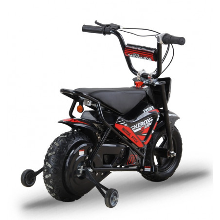 Moto électrique 250W enfant KEROX E-Fat kids ROUGE
