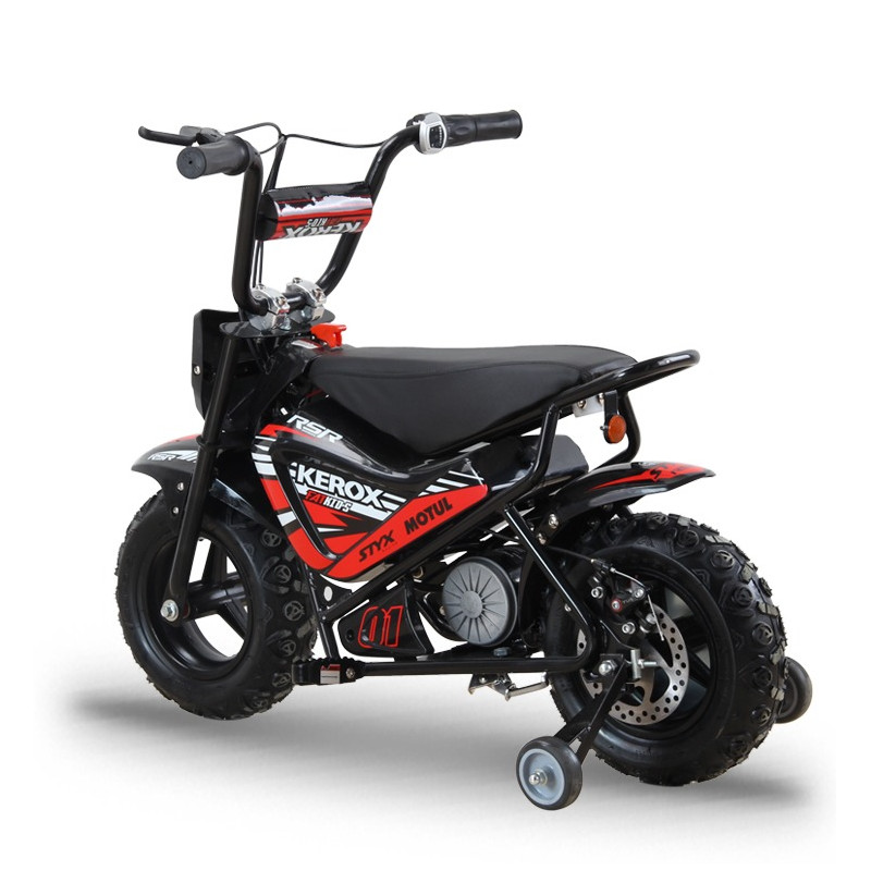 Moto électrique 250W enfant KEROX E-Fat kids ROUGE