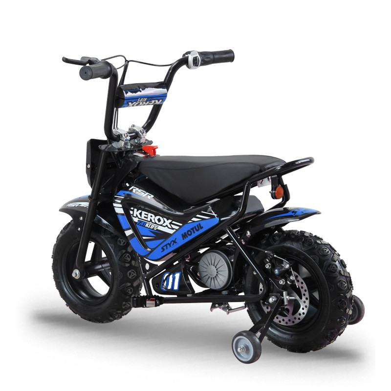 Moto électrique 250W enfant KEROX E-Fat kids BLEU