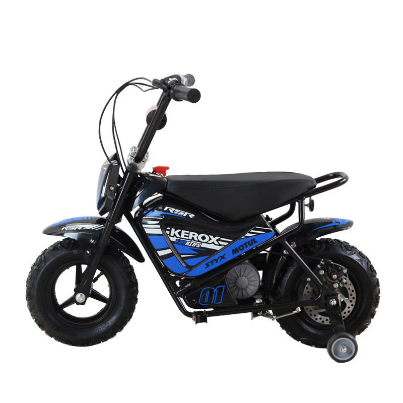 Moto électrique 250W enfant KEROX E-Fat kids BLEU