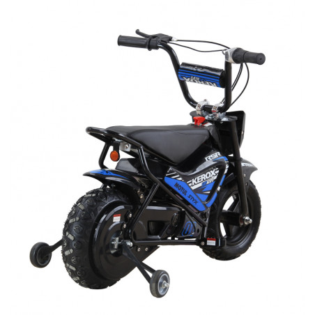 Moto électrique 250W enfant KEROX E-Fat kids BLEU