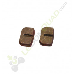 Plaquettes de frein 04116 de pocket, épaisseur 4,5 mm