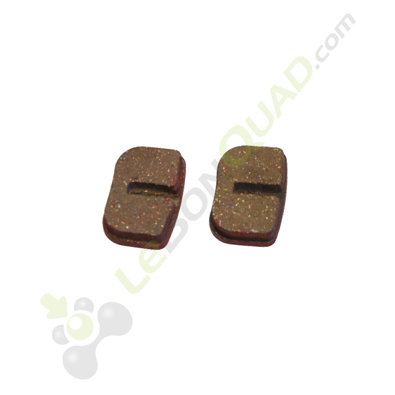 Plaquettes de frein 04116 de pocket, épaisseur 4,5 mm