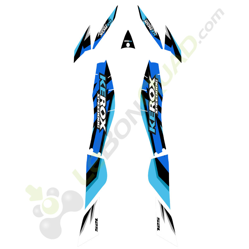 Kit décoration BLEU pour quad enfant 125cc SPEEDDOG