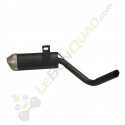 Echappement double pot pour pocket quad 50cc 4Rock