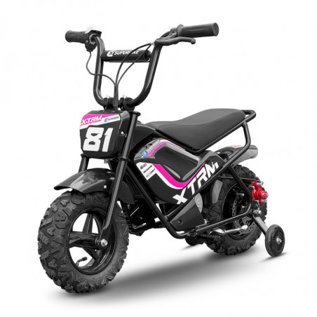 Moto électrique enfant 250w ROSE E.SUPERBIKE