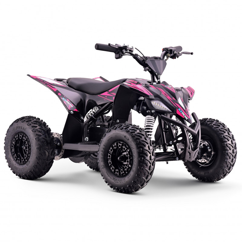 Quad electrique 1200W enfant KEROX E-RKT ROSE