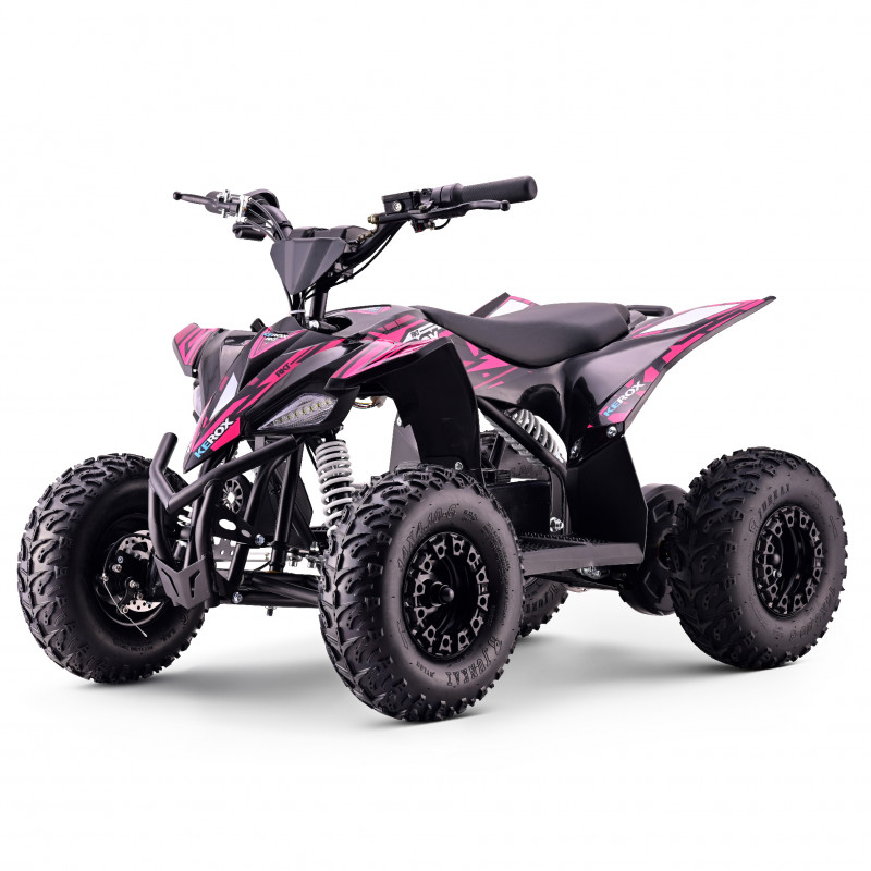 Quad electrique 1200W enfant KEROX E-RKT ROSE
