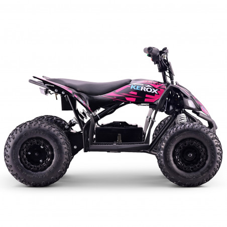 Quad electrique 1200W enfant KEROX E-RKT ROSE