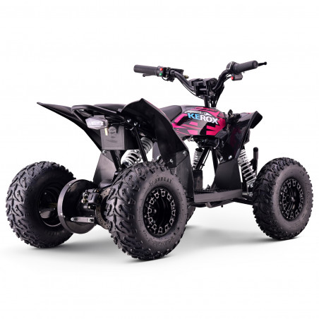 Quad electrique 1200W enfant KEROX E-RKT ROSE