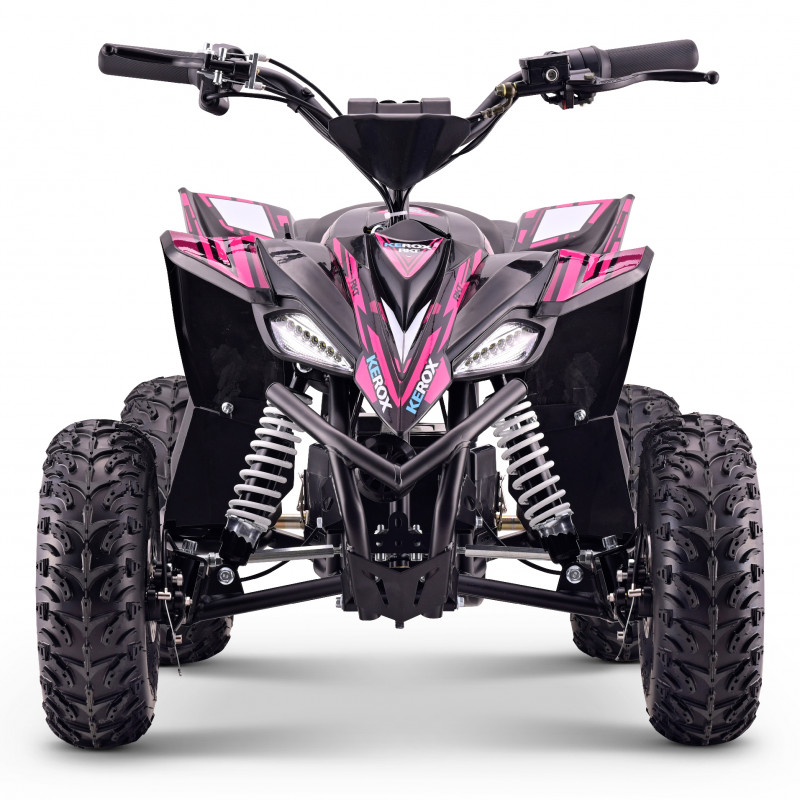 Quad electrique 1200W enfant KEROX E-RKT ROSE