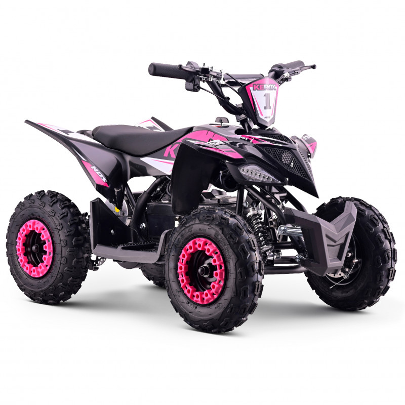 Quad pocket électrique 1000W ROSE KEROX NOS pour enfant dès 3 ans