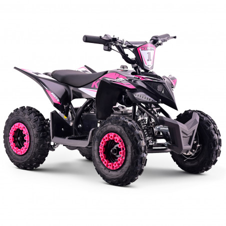 Quad pocket électrique 1000W ROSE KEROX NOS pour enfant dès 3 ans