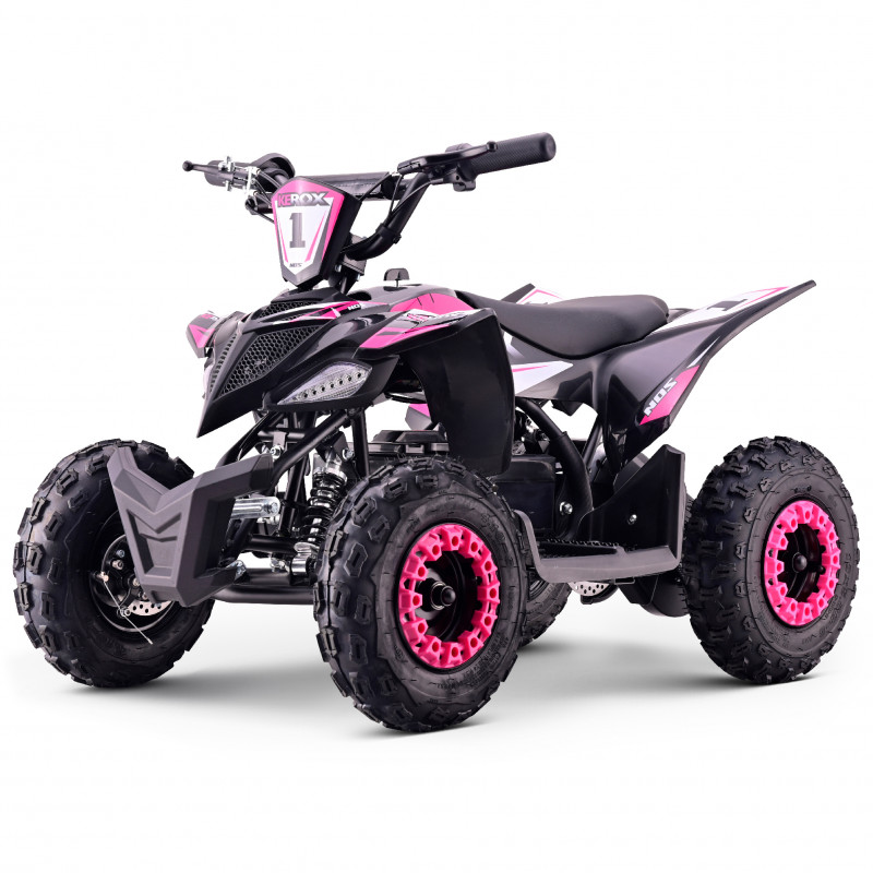 Quad pocket électrique 1000W ROSE KEROX NOS pour enfant dès 3 ans