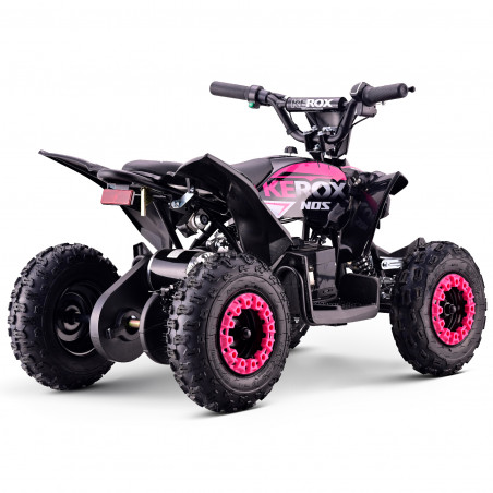 Pocket quad électrique 1000W ROSE KEROX NOS pour enfant dès 3 ans