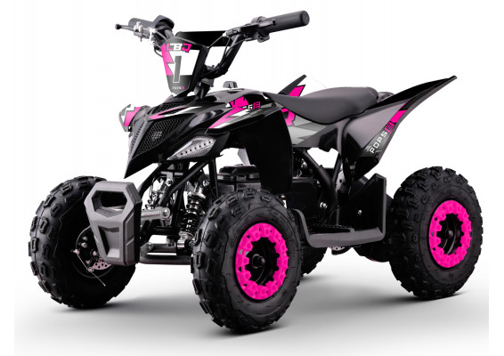 Pocket quad électrique ROSE E-POPS LBQ. Quad pour débutants, dès 3 ans