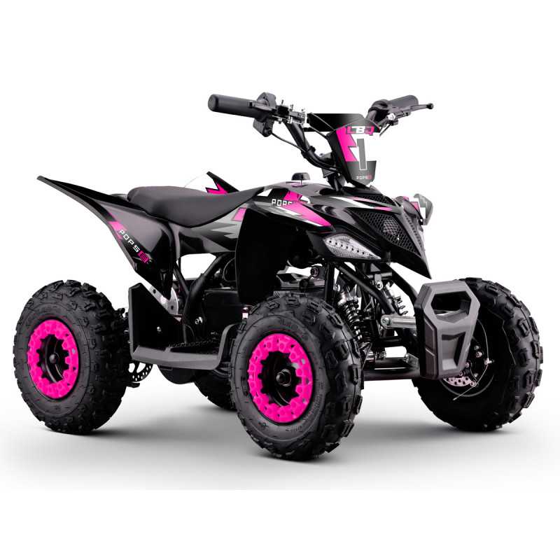 Pocket quad électrique ROSE E-POPS LBQ. Quad pour débutants, dès 3 ans