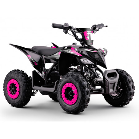Pocket quad électrique ROSE E-POPS LBQ. Quad pour débutants, dès 3 ans