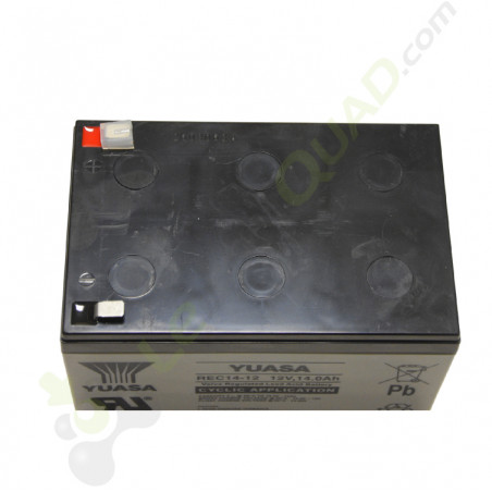 Batterie YUASA 12V14Ah pour voiture enfant