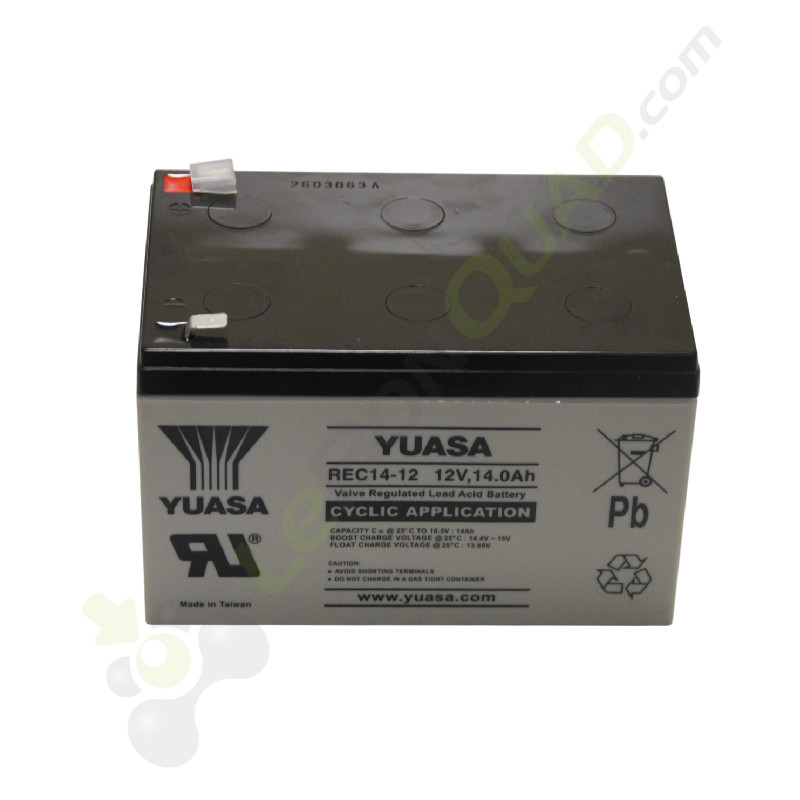 Batterie YUASA 12V14Ah pour voiture enfant