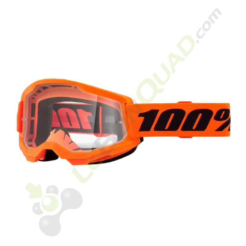 Masque STRATA 2 100% ORANGE FLUO