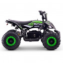 Pocket quad électrique 1000W KEROX E-NOS vert pour enfant avec suspension avant et arrière