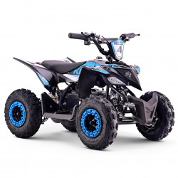 Pocket quad électrique bleu KEROX E-NOS pour enfants à partir de 3 ans
