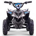 Pocket quad électrique bleu KEROX E-NOS pour enfants à partir de 3 ans