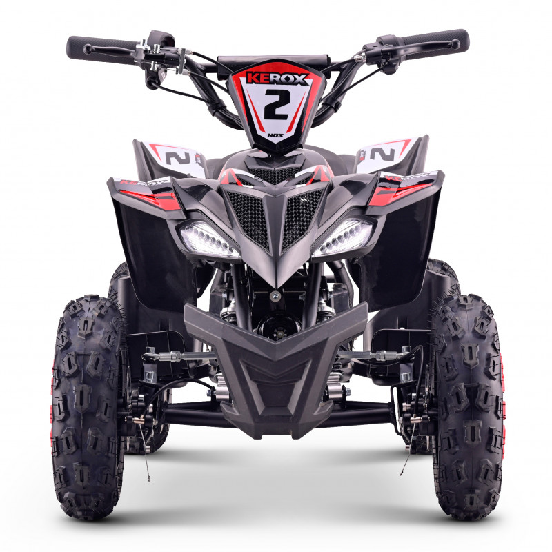 Pocket quad électrique 1000W ROUGE, KEROX, modèle E-NOS pour enfants 3-5 ans