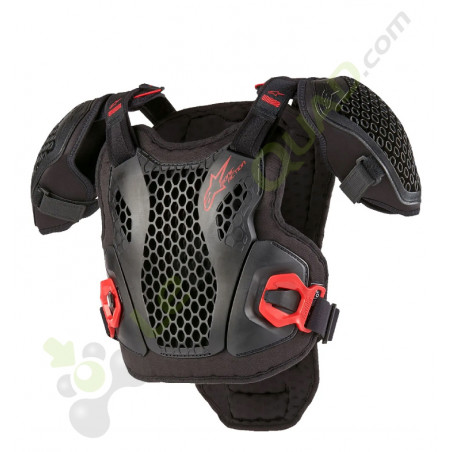 Plastron enfant ALPINSTARS BIONIC ACTION NOIR taille L/XL