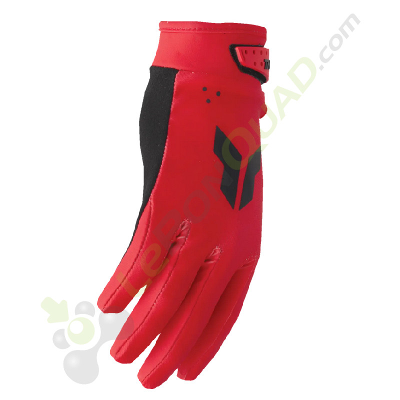 Gants THOR LAUCHMODE ROUGE