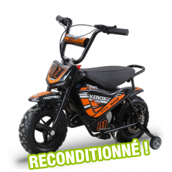 Moto enfant électrique KEROX 250W E-Fat kids reconditionnée - ORANGE