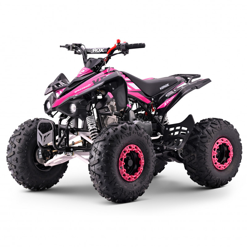 Quad enfant 125cc KEROX Speedbird 8 POUCES ROSE