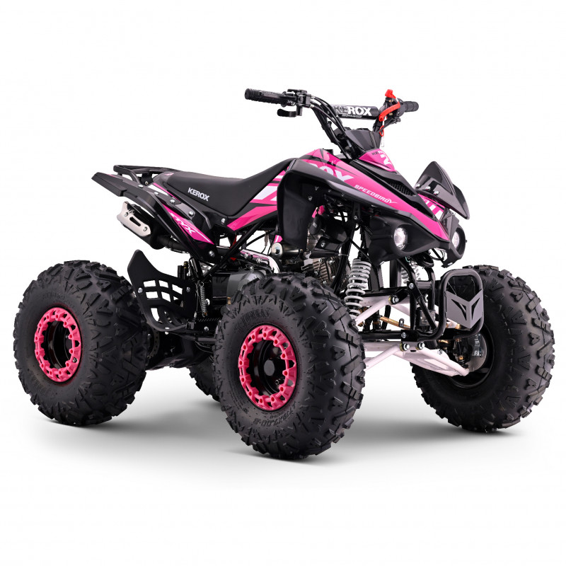 Quad enfant 125cc KEROX Speedbird 8 POUCES ROSE