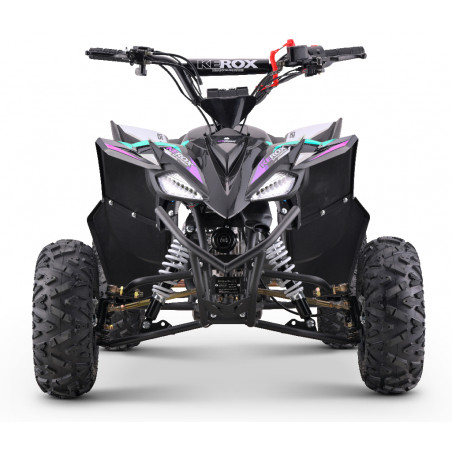 Quad 125cc enfant KEROX Speeddog ROSE-VERT TURQUOISE