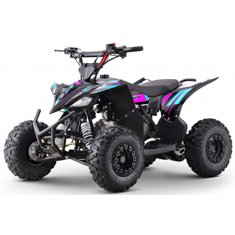 Quad 125cc XL enfant LBQ OUTBACK ROSE-VERT TURQUOISE