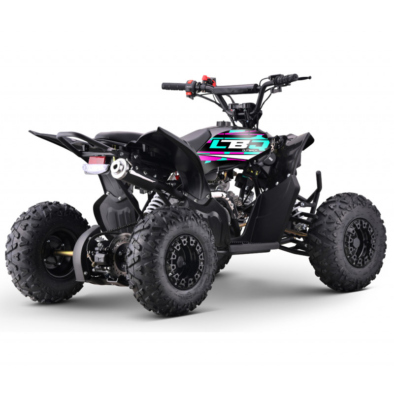 Quad 125cc XL enfant LBQ OUTBACK ROSE-VERT TURQUOISE