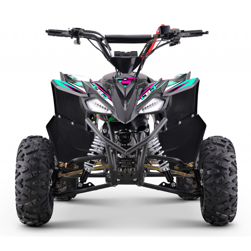Quad 125cc XL enfant LBQ OUTBACK ROSE-VERT TURQUOISE