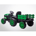 Voiture enfant électrique - TRACTEUR -  70W NOIR-VERT