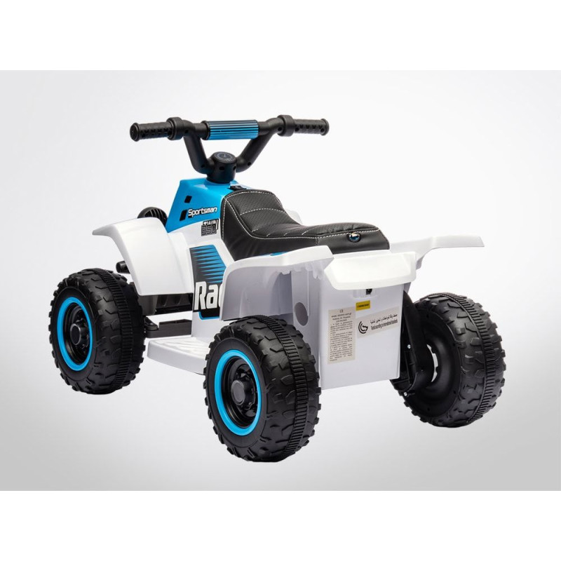 Quad électrique enfant – Racing 25W – BLEU - KINGTOYS