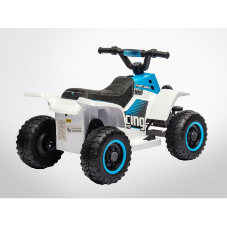 Quad électrique enfant – Racing 25W – BLEU - KINGTOYS