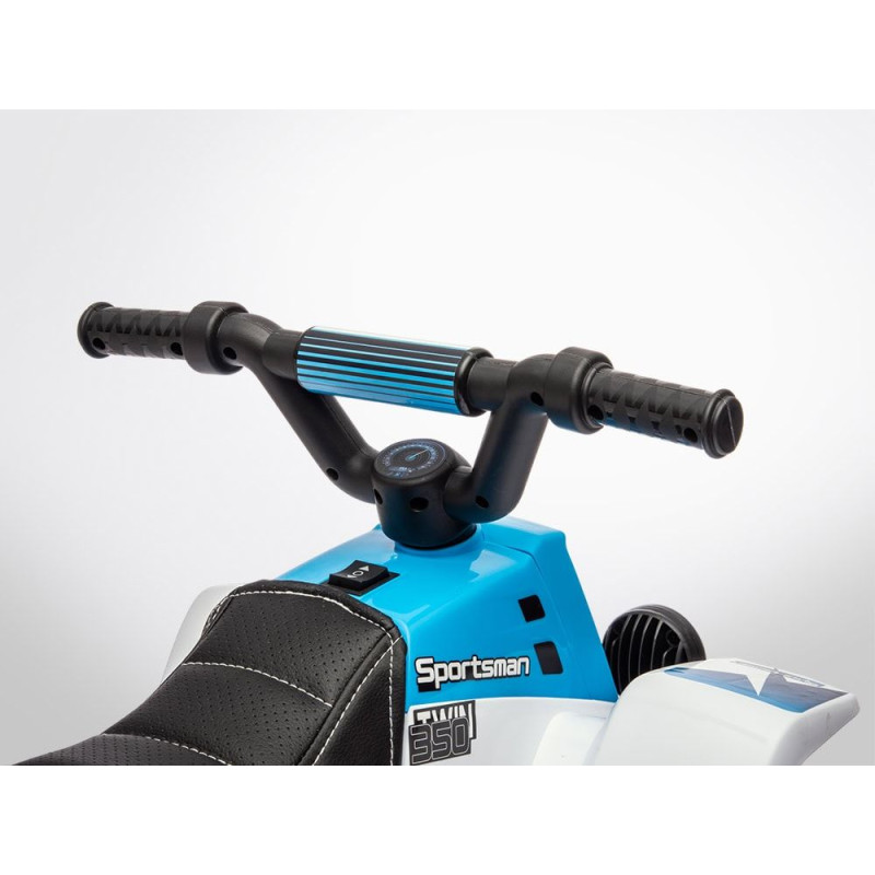 Quad électrique enfant – Racing 25W – BLEU - KINGTOYS