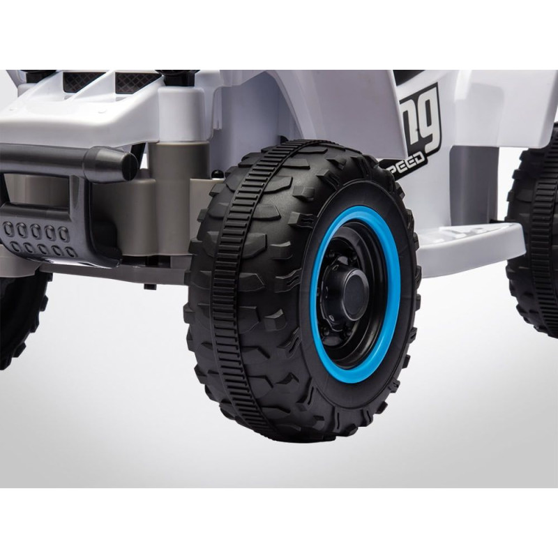 Quad électrique enfant – Racing 25W – BLEU - KINGTOYS