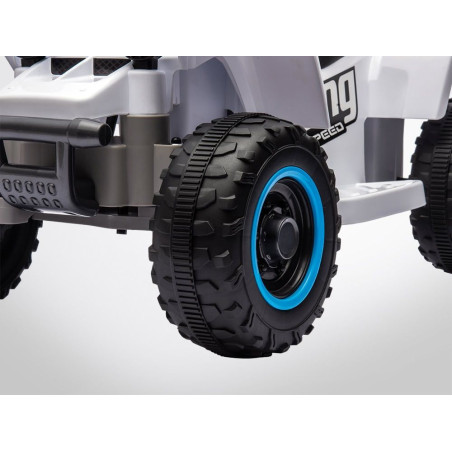 Quad électrique enfant – Racing 25W – BLEU - KINGTOYS