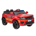 Voiture pompier électrique enfant RANGER 60W - ROUGE
