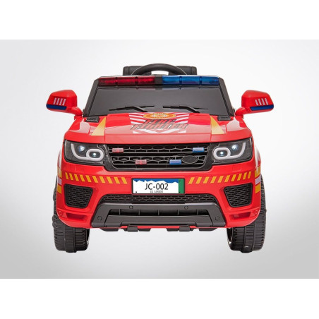 Voiture pompier électrique enfant RANGER 60W - ROUGE