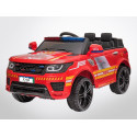 Voiture pompier électrique enfant RANGER 60W - ROUGE