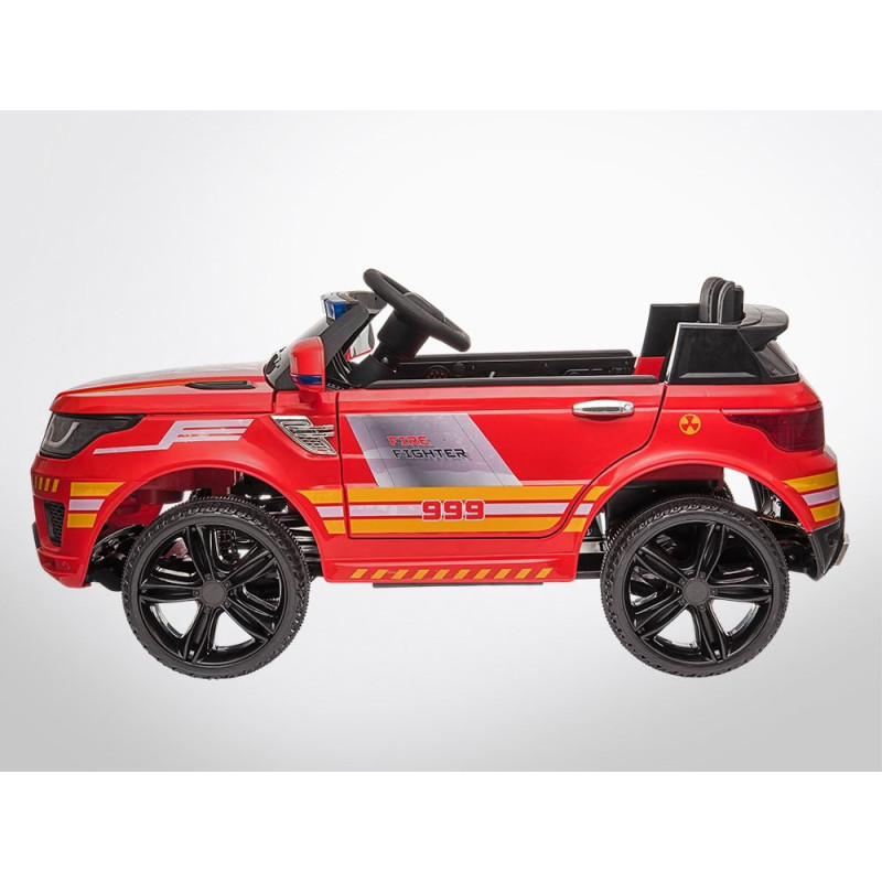 Voiture pompier électrique enfant RANGER 60W - ROUGE