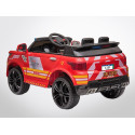 Voiture pompier électrique enfant RANGER 60W - ROUGE